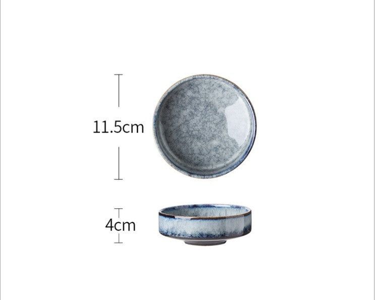 Medieval Japanese Ceramic Dishes Set Household Tableware - Grand Goldman