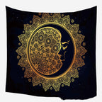 Medieval Tapestry Vintage Ornament Hanging Cloth - Grand Goldman