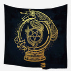 Medieval Tapestry Vintage Ornament Hanging Cloth - Grand Goldman