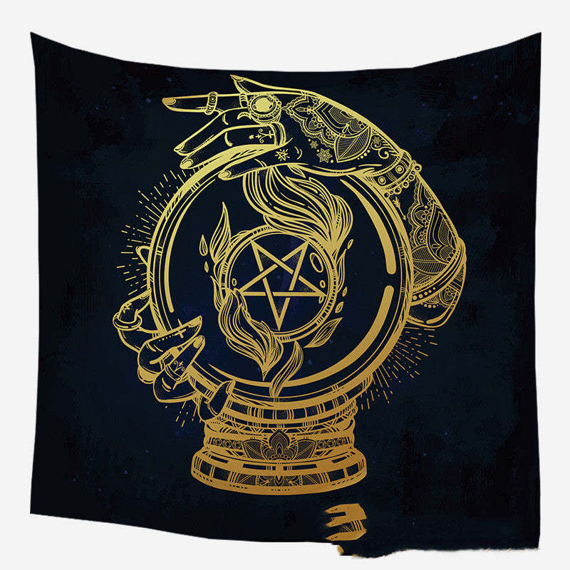 Medieval Tapestry Vintage Ornament Hanging Cloth - Grand Goldman