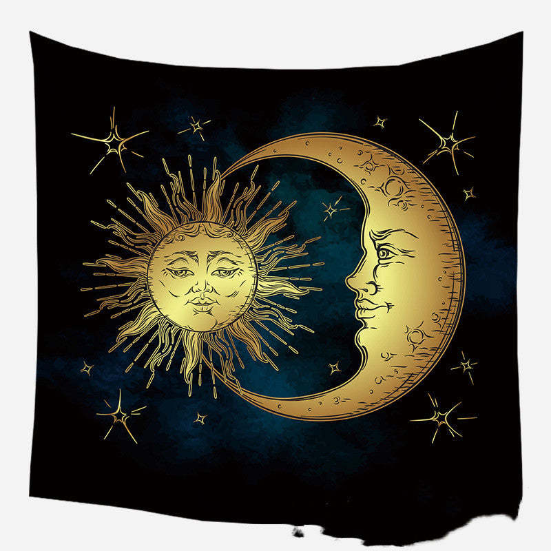 Medieval Tapestry Vintage Ornament Hanging Cloth - Grand Goldman