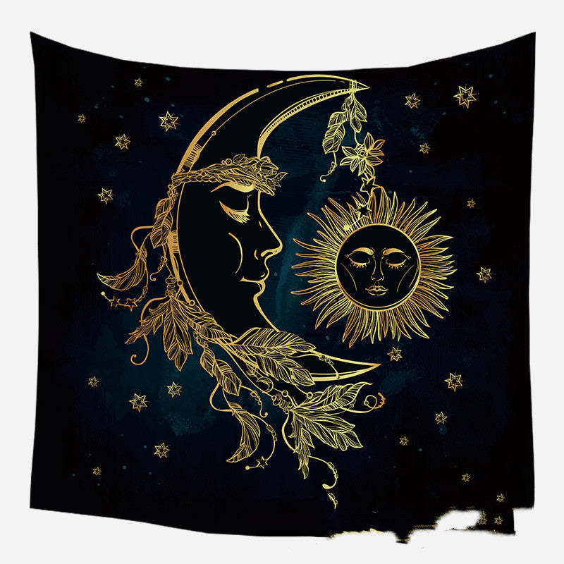 Medieval Tapestry Vintage Ornament Hanging Cloth - Grand Goldman