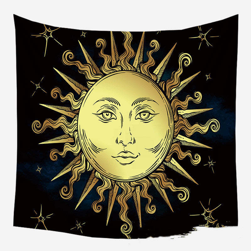 Medieval Tapestry Vintage Ornament Hanging Cloth - Grand Goldman