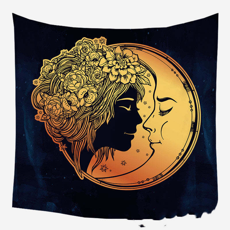 Medieval Tapestry Vintage Ornament Hanging Cloth - Grand Goldman