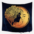 Medieval Tapestry Vintage Ornament Hanging Cloth - Grand Goldman