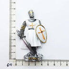 Mediterranean Cyprus Silver Sword Warrior Fridge Magnet  Creative Tourism Decorative Crafts Magnetic Refrigerator Stickers - Grand Goldman