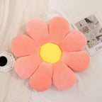 Menoeceus Flower Pillow, Pink Flower Shaped Throw Pillow, Cute Decorative Pillow for Room, Floor Pillow, Aesthetic Pillows for Bed Couch Chair, 15.7" - Grand Goldman