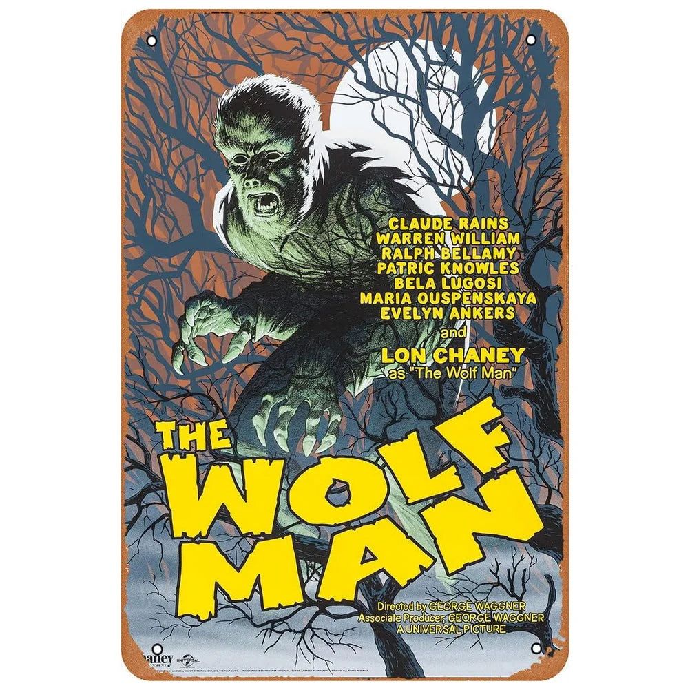 Metal Tin Signs Die Hard Dawn of the Dead Movie Posters Plate Wall Decor for Home Film Bars Man Cave Cafe Clubs Garage Retro - Grand Goldman