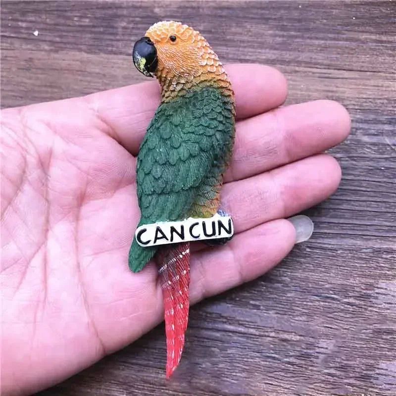 Mexico CANCUN Tourist Souvenirs Fridge Magnets Margaritaville Chichen Itza Magnetic Refrigerator Stickers Home Decoration Gifts - Grand Goldman