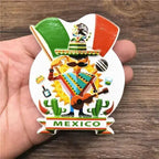 Mexico CANCUN Tourist Souvenirs Fridge Magnets Margaritaville Chichen Itza Magnetic Refrigerator Stickers Home Decoration Gifts - Grand Goldman