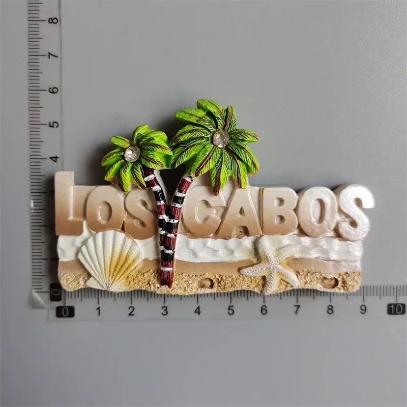 Mexico CANCUN Tourist Souvenirs Fridge Magnets Margaritaville Chichen Itza Magnetic Refrigerator Stickers Home Decoration Gifts - Grand Goldman