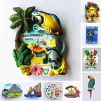Mexico CANCUN Tourist Souvenirs Fridge Magnets Margaritaville Chichen Itza Magnetic Refrigerator Stickers Home Decoration Gifts - Grand Goldman