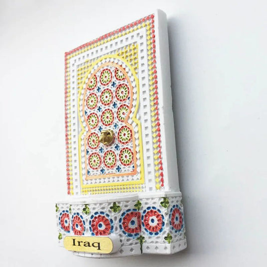 Middle East Tourist Souvenir Iraq Iran Fridge Magnets Tourism Memorial Decorative Crafts Magnetic Refrigerator Sticker Gift Idea - Grand Goldman