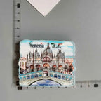 Milan Fridge Magnets Italy Landmark Tourism Memorial Decorative Crafts Turtles Bus Bike Magnet Fridge Magnets Home Decoration - Grand Goldman