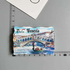 Milan Fridge Magnets Italy Landmark Tourism Memorial Decorative Crafts Turtles Bus Bike Magnet Fridge Magnets Home Decoration - Grand Goldman