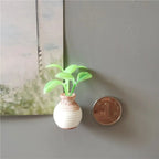 Mini Floral Vase Fridge Stickers 3d Flower Arrangement Vase Fridge Magnet DIY Handmade Korean Kitchen Plant Decorative Magnets - Grand Goldman