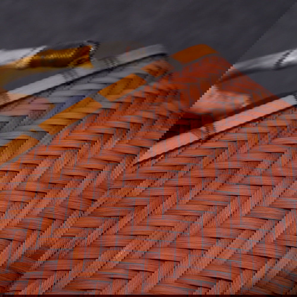 Mini BentoBag Japanese Woven Bamboo Basket - Grand Goldman