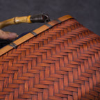 Mini BentoBag Japanese Woven Bamboo Basket - Grand Goldman