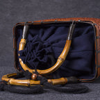 Mini BentoBag Japanese Woven Bamboo Basket - Grand Goldman