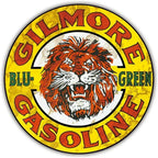 Mobile Esso Red Rose Beeline Motor Oil Gasonline Round Metal Tin Signs Garage Gas Oil Station Bar Cafe Man Cave Retro Wall Decor - Grand Goldman