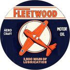 Mobile Esso Red Rose Beeline Motor Oil Gasonline Round Metal Tin Signs Garage Gas Oil Station Bar Cafe Man Cave Retro Wall Decor - Grand Goldman