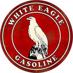 Mobile Esso Red Rose Beeline Motor Oil Gasonline Round Metal Tin Signs Garage Gas Oil Station Bar Cafe Man Cave Retro Wall Decor - Grand Goldman