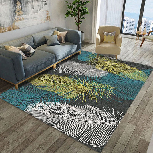 Modern Minimalist Atmosphere Living Room Carpet - Grand Goldman