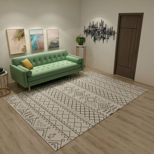 Modern Minimalist Atmosphere Living Room Carpet - Grand Goldman