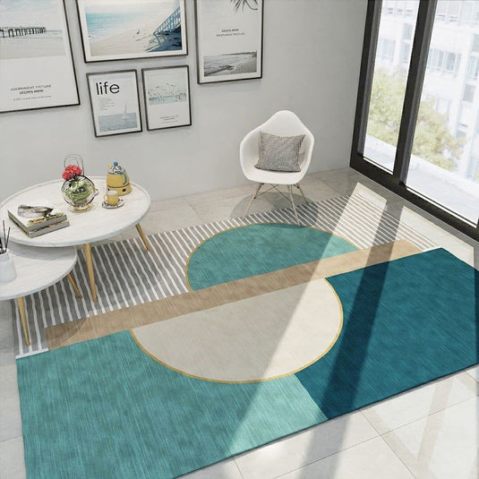 Modern Minimalist Atmosphere Living Room Carpet - Grand Goldman