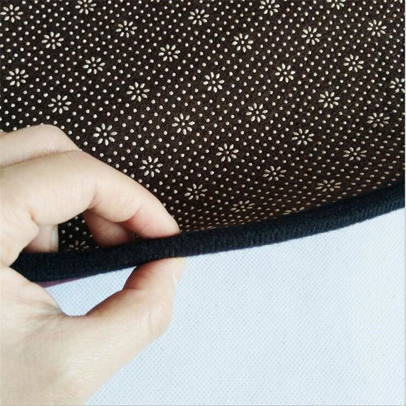 Modern Simple Ethnic Style Round Printed Carpet - Grand Goldman