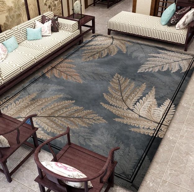 Modern Simple Living Room Carpet Nordic Tea - Grand Goldman