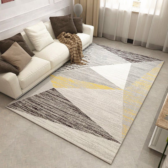 Modern minimalist 3D printed carpet - Grand Goldman