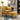 Modern Accent Chair, Upholstered Arm Chair Linen Fabric Single Sofa Chair with Ottoman Foot Rest Mustard Yellow Comfy Armchair for Living Room Bedroom Small Spaces Apartment Office - Grand Goldman
