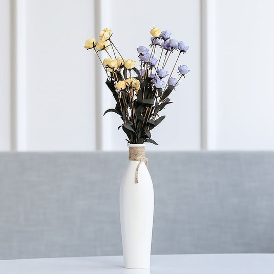 Modern And Simple Artificial Flowers, Dried Flowers, Artificial Flowers, Home Accessories, Ceramic Vases, Flower Arrangements, Flower Countertops, Ornaments - Grand Goldman