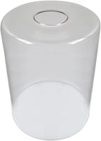 Modern Black Farmhouse Clear Glass Cylinder Pendant Light Fixture,Island Lights for Kitchen,Mini Pendant Lighting for Kitchen Island Decor - 4.75 Inch Shade 58 Inch Cord (Black 2 Pack) - Grand Goldman