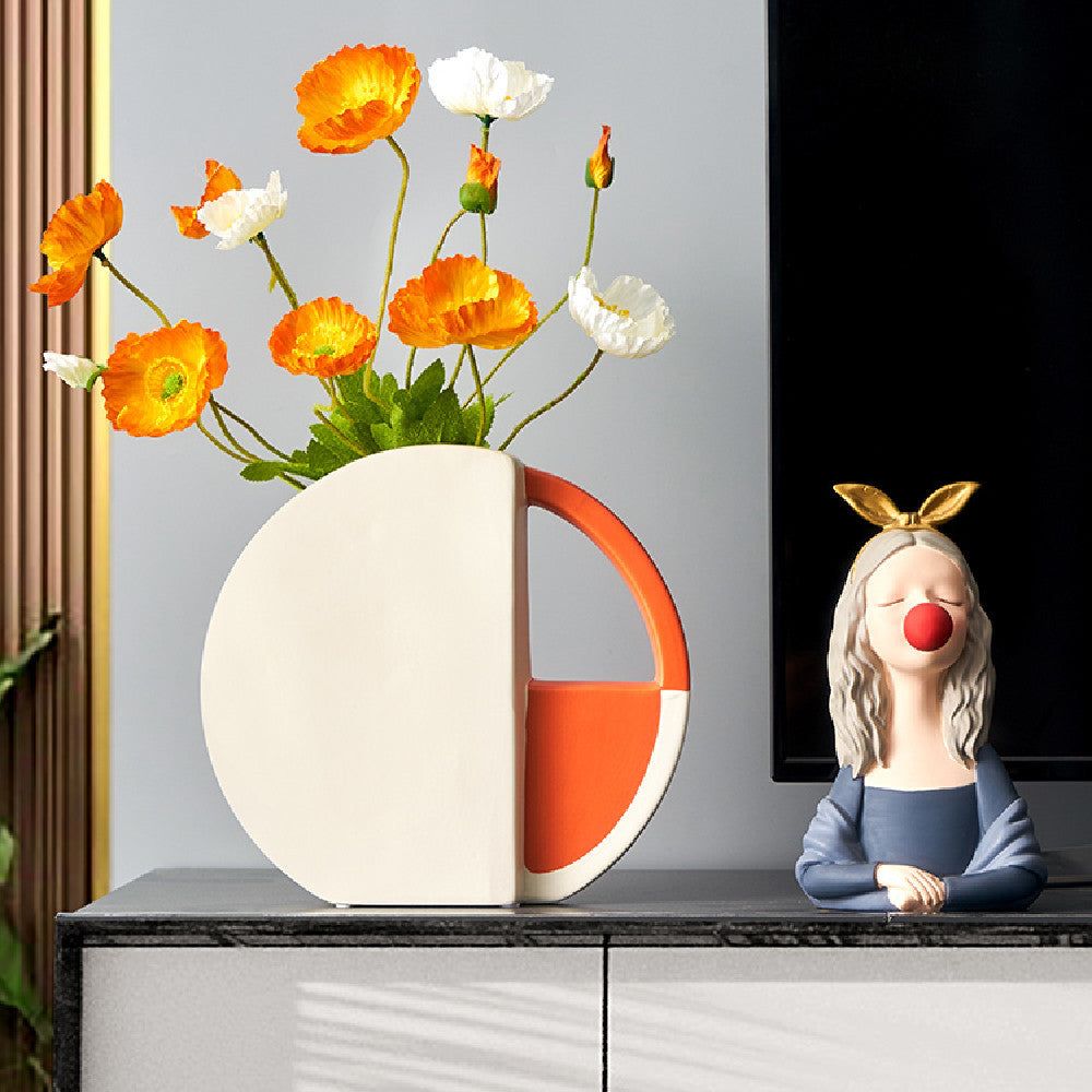 Modern Light Luxury Ceramic Vases - Grand Goldman