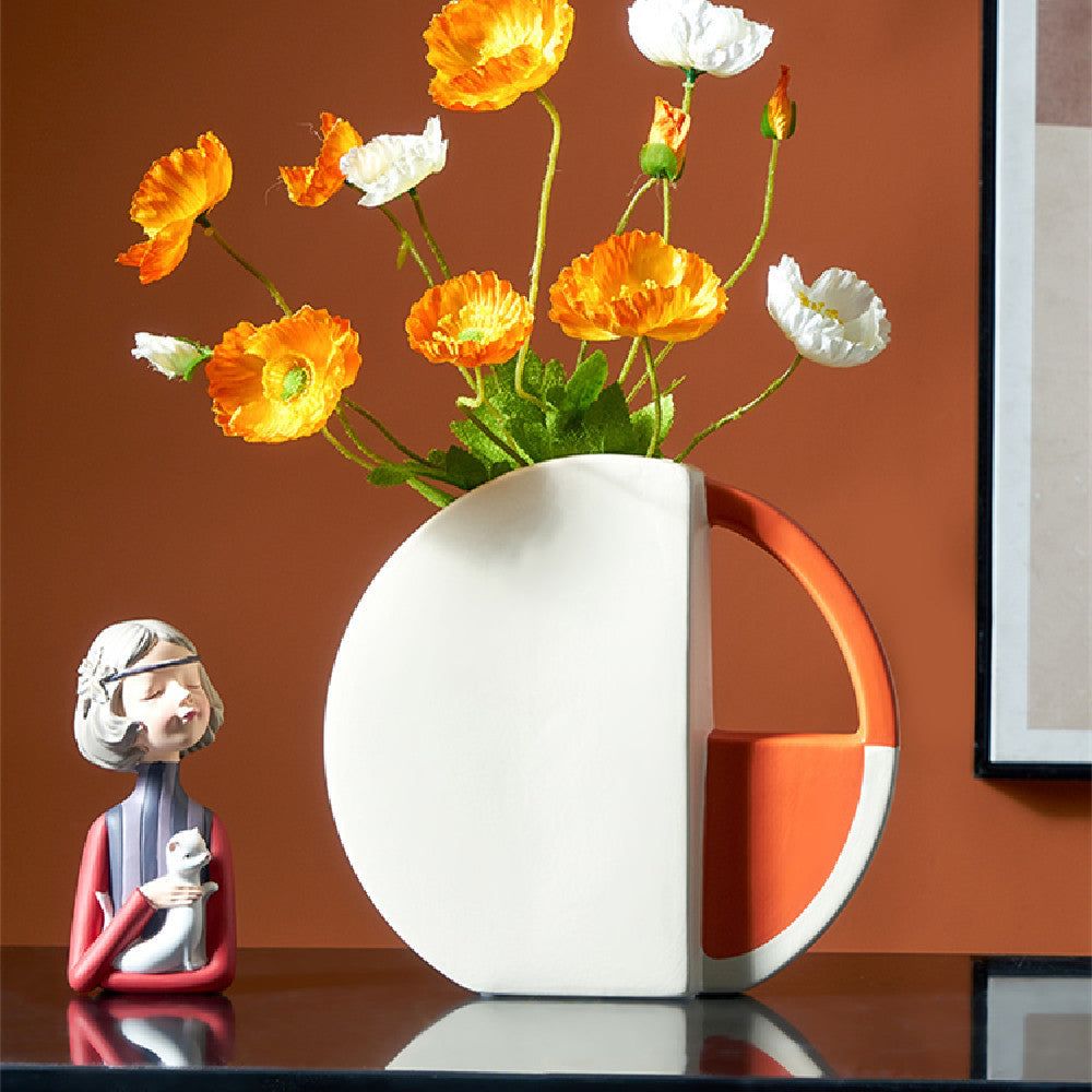 Modern Light Luxury Ceramic Vases - Grand Goldman