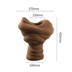 Modern Minimalist Ceramic Vases Floral Handicrafts - Grand Goldman