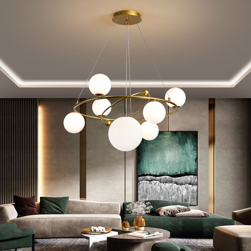 Modern Minimalist Children's Dining Room Personality Creative Fashion Chandelier - Grand Goldman