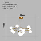 Modern Minimalist Children's Dining Room Personality Creative Fashion Chandelier - Grand Goldman