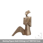 Modern Minimalist Creative Abstract Character Sculptured Ornaments Decorations - Grand Goldman