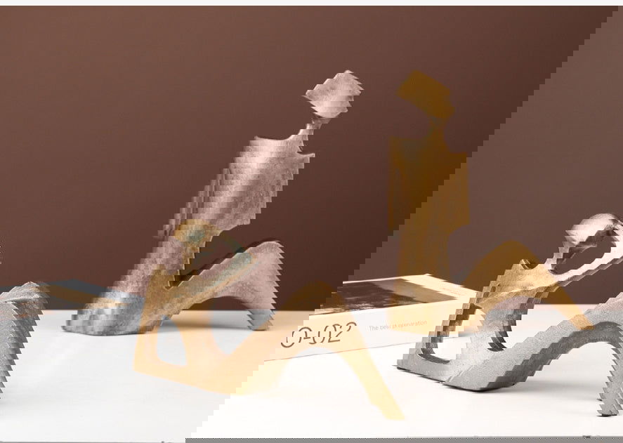 Modern Minimalist Creative Abstract Character Sculptured Ornaments Decorations - Grand Goldman