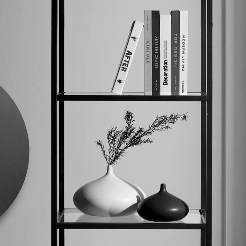 Modern Simple Ceramic Vase Decoration Arrangement Flower Dried Flowers - Grand Goldman