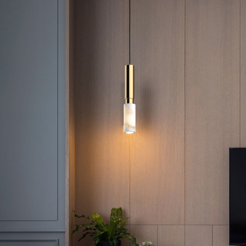 Modern Simple Marble Bedroom Chandelier - Grand Goldman