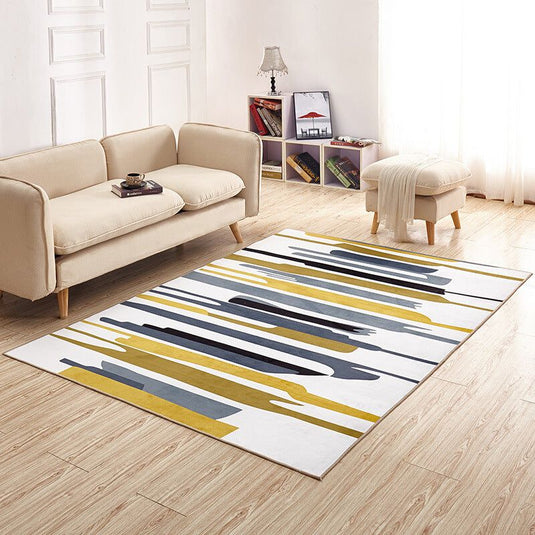 Modern minimalist 3D printed carpet - Grand Goldman