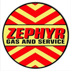 Mohawk Gulf Pennzoil Husky Motor Oil Gasonline Round Metal Tin Signs Garage Gas Oil Station Bar Cafe Man Cave Retro Wall Decor - Grand Goldman