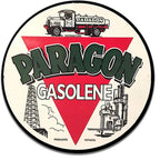 Mohawk Gulf Pennzoil Husky Motor Oil Gasonline Round Metal Tin Signs Garage Gas Oil Station Bar Cafe Man Cave Retro Wall Decor - Grand Goldman