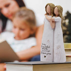 Mom Birthday Gifts from Daughter, Christmas for Mom, Mother of The Bride Gifts, Birthday Gifts for Mom from Daughter, Mom Gifts for Christmas, Sculpted Hand-Painted Figurine - Grand Goldman