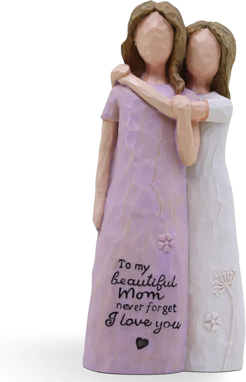 Mom Birthday Gifts from Daughter, Christmas for Mom, Mother of The Bride Gifts, Birthday Gifts for Mom from Daughter, Mom Gifts for Christmas, Sculpted Hand-Painted Figurine - Grand Goldman