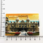 Monaco fridge magnets Creative Travel souvenir gift resin UV magnet refrigerator magnets home decor collection - Grand Goldman